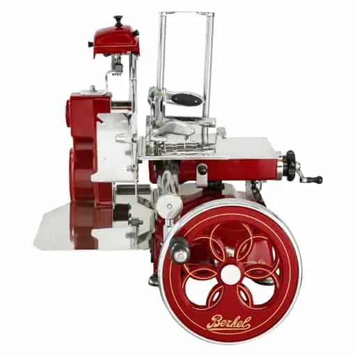 Berkel Affettatrice Volano Tribute rossa + piedistallo