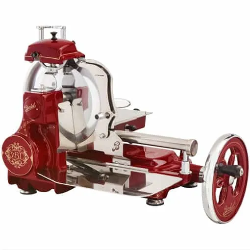 Berkel Affettatrice Volano Tribute rossa + piedistallo