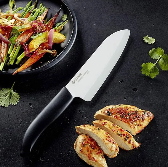 Kyocera Coltello ceramica giapponese Chef lama 18 cm