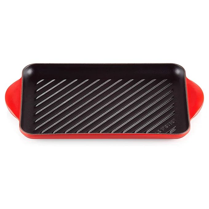 Le Creuset Bistecchiera rigata ghisa rettangolare cm 32 induzione