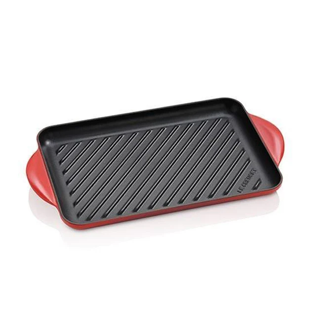 Le Creuset Bistecchiera rigata ghisa rettangolare cm 32 induzione