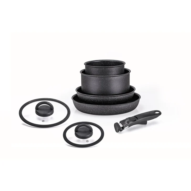 BATTERIA 6PZ CON MANICO REMOVIBILE MONETA ETNEA