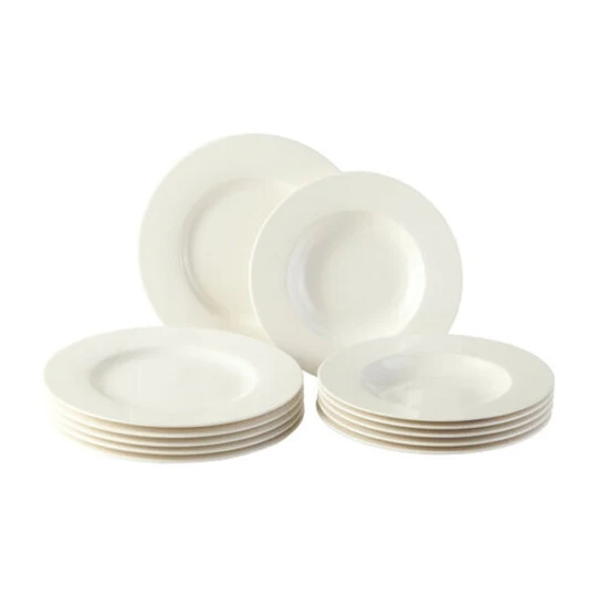 Basic White Servizio piatti porcellana 12 pezzi Vivo Villeroy & Boch
