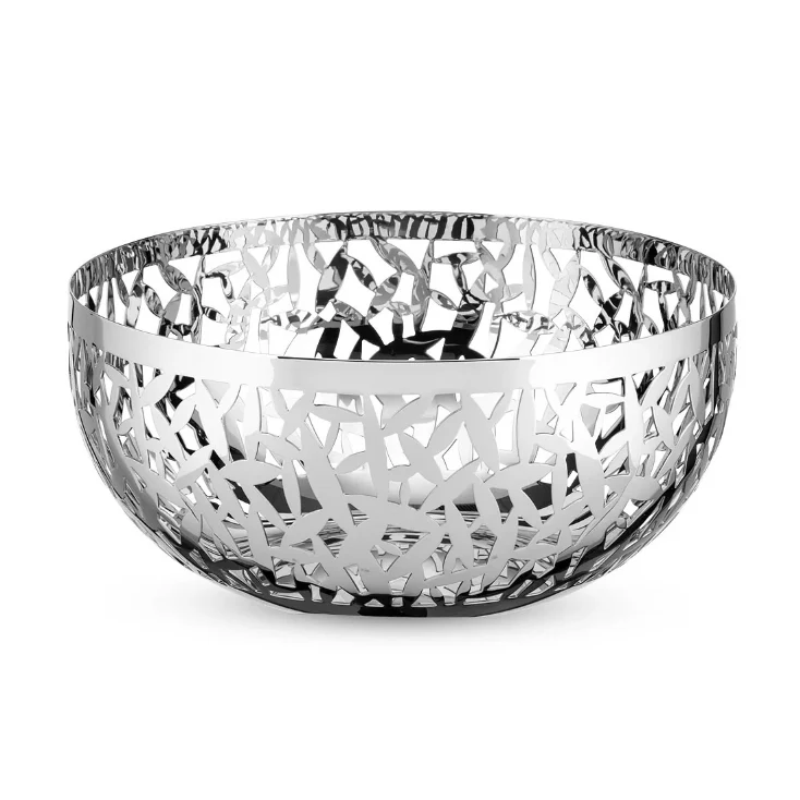 Alessi Cestino Cactus acciaio 2 misure