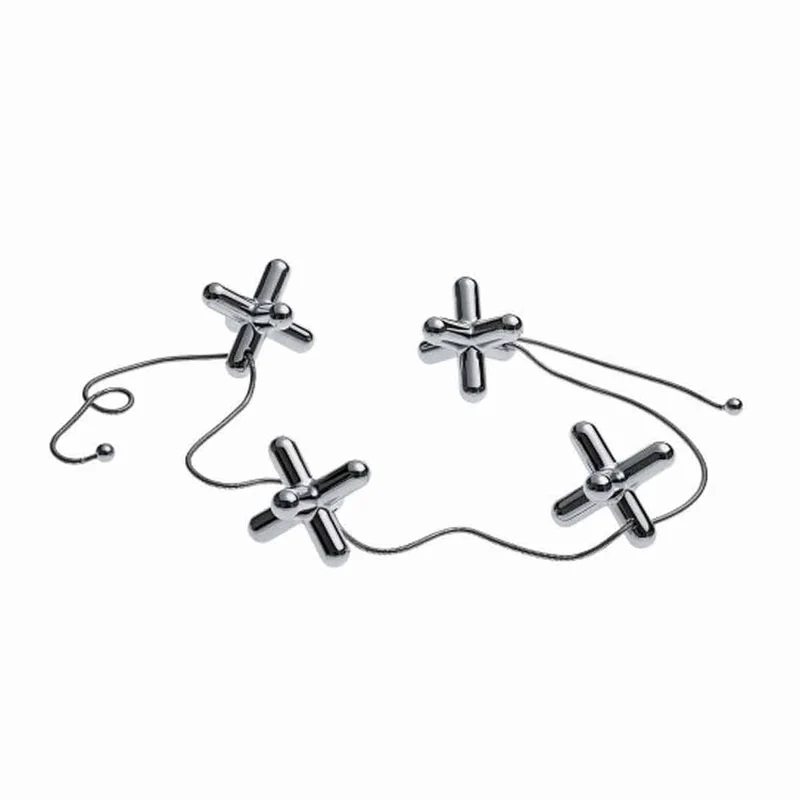 Tripod Sottopentola acciaio design Alessi