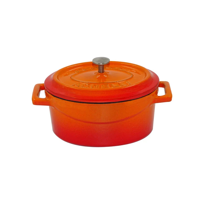 Casseruola ovale slowcook cm 25 - 3.3 litri orange