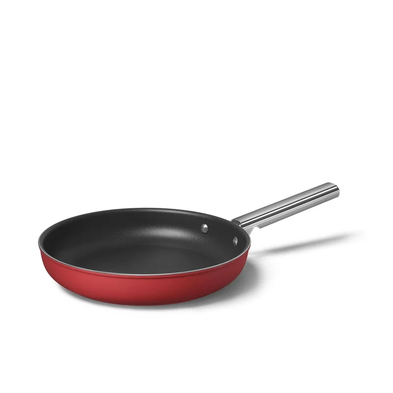 Set 2 padelle + 1 wok rossa