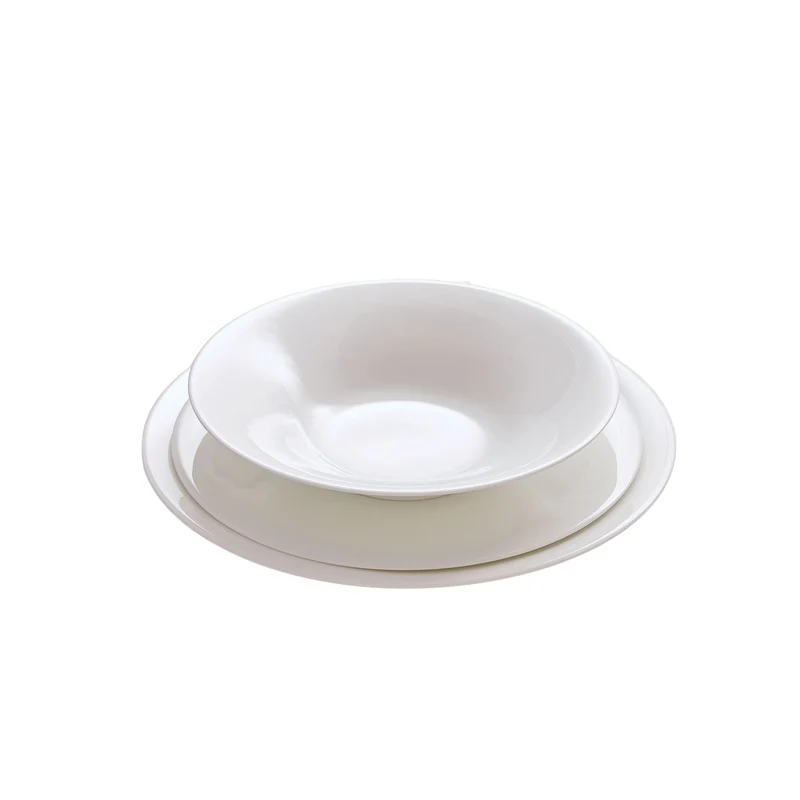 Set 18 Pezzi Neve Bone China