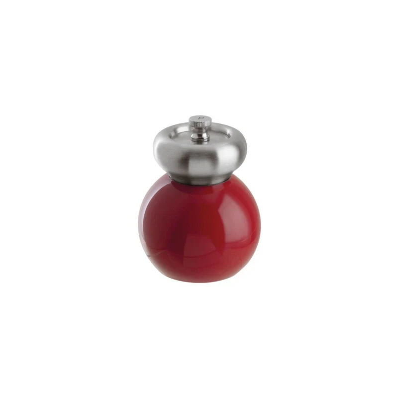 Macinapepe Cm 10 Acrilico Rosso Lucido Inox