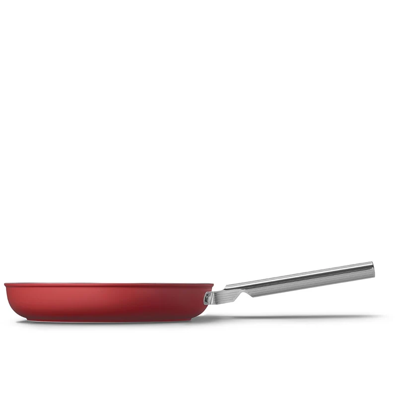 Padella Antiaderente - 26 cm Rosso Stile Anni 50