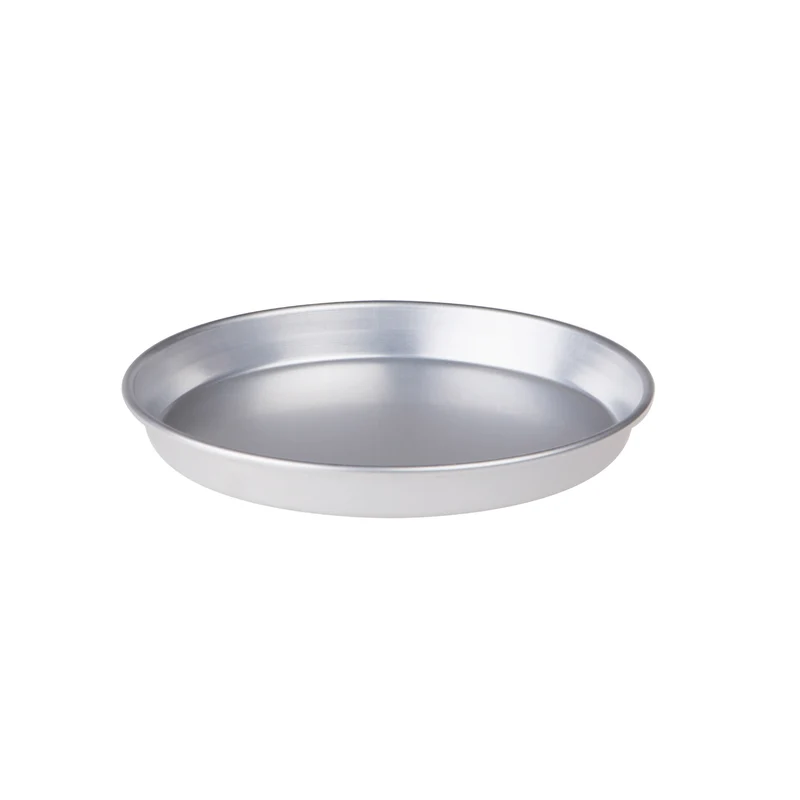 Teglia tonda pesante pizza orlo cm. 50