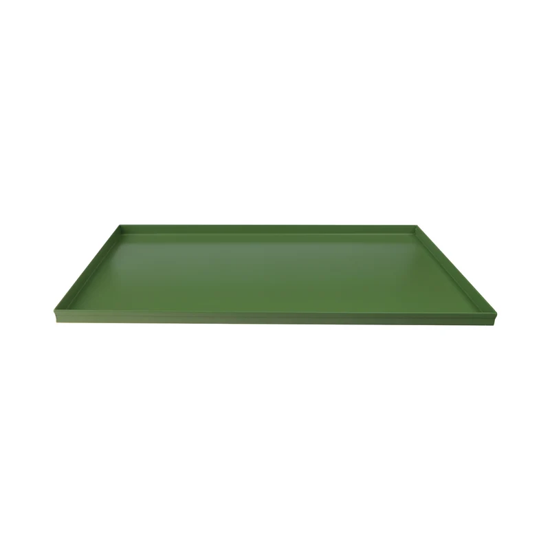 Teglia ret.allum. Antiad "v" cm 60x40x2 bordi dritti