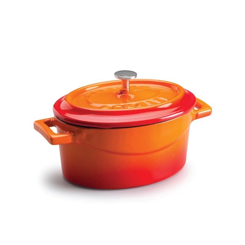 Casseruola ovale slowcook cm 29 - 4.8 litri orange