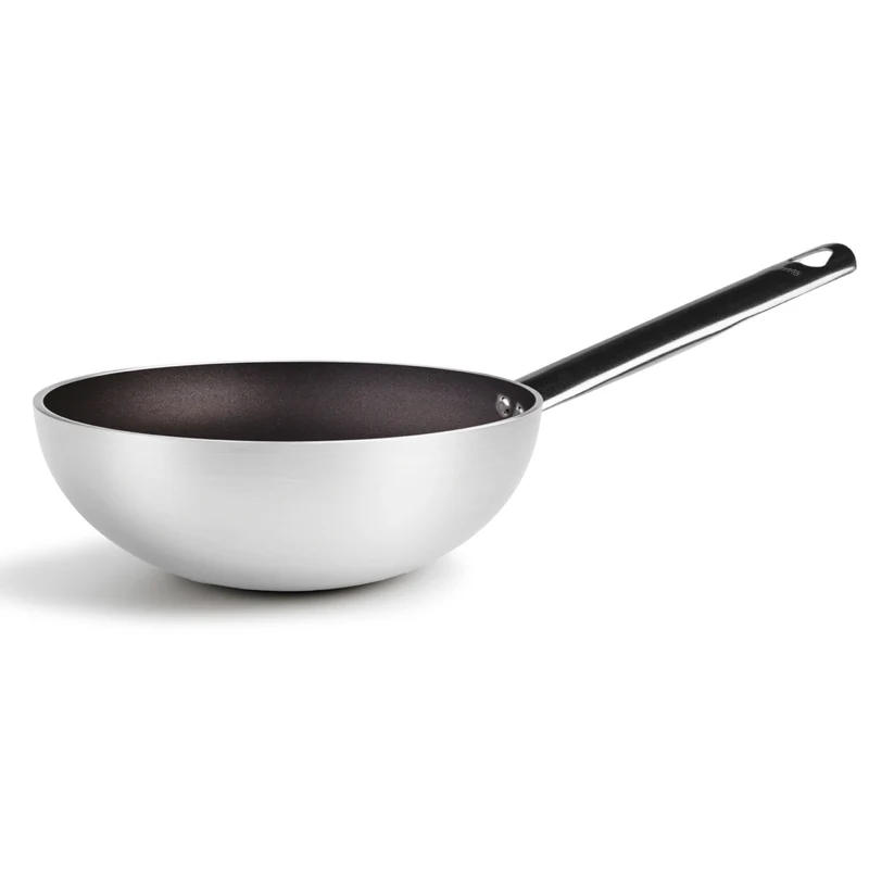 Wok plat.5mm.f/svasato cm 28