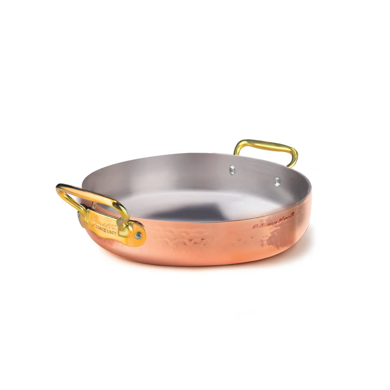 TEGAME RAME ST. MART. 2/M 1907 INOX PVD OTTONE CM. 24