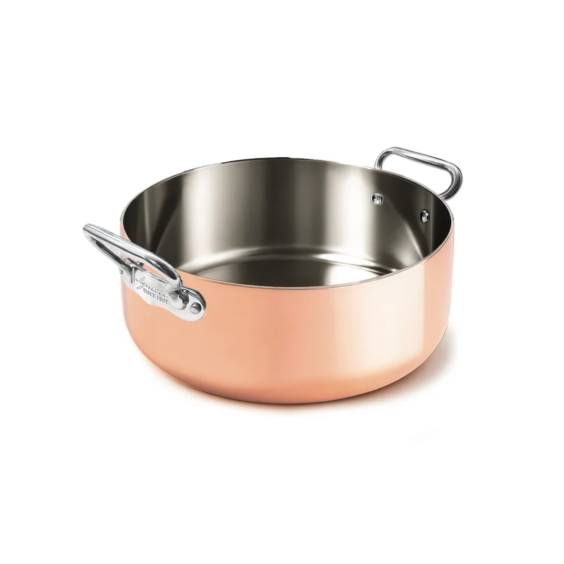 CASSERUOLA BASSA 2/M COPPER 4 INDUZIONE CM 24