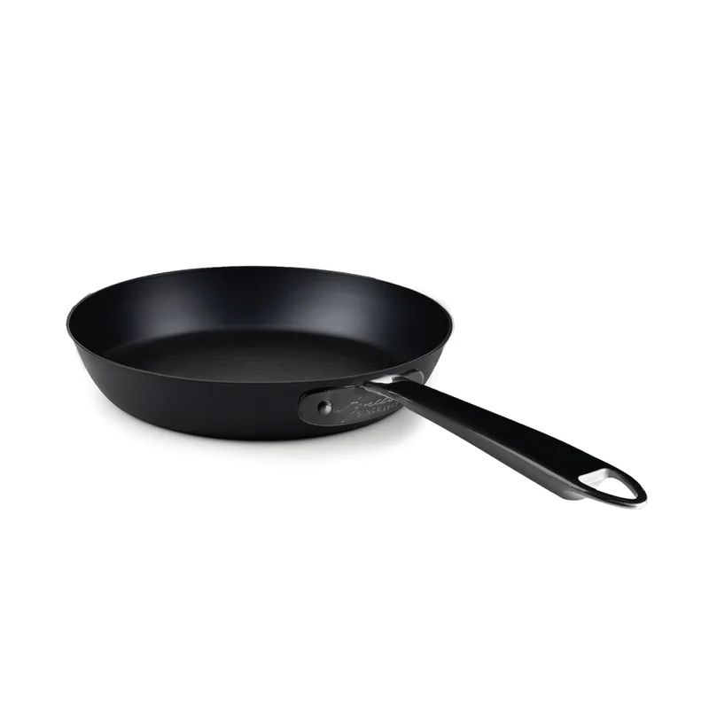 PADELLA FERRO NITRURATO 1/M 1907 INOX PVD NERO CM 32