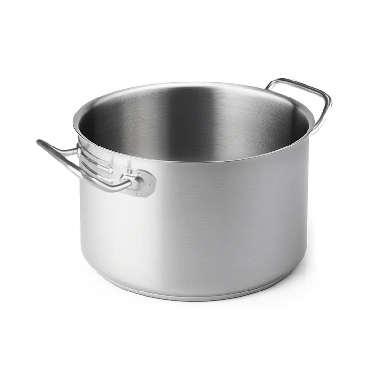 Casseruola Alta in acciao due maniglie cm. 32