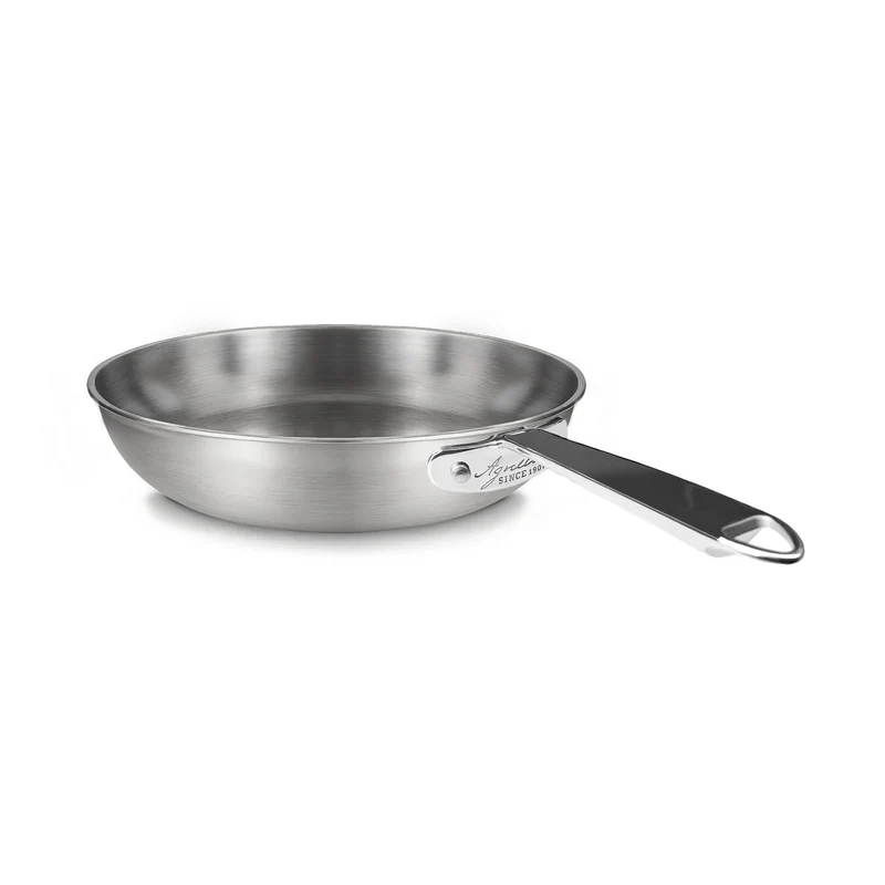 Padella svasata alta aluinox 1/m tubolare cm 20