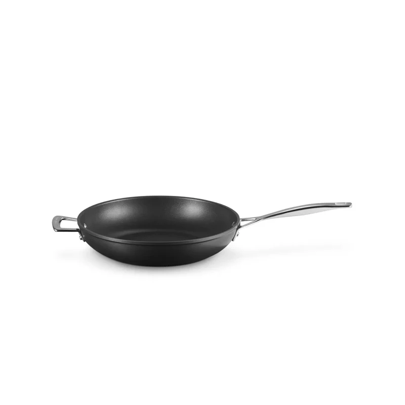 Padella alta manico lungo 26 cm con maniglia