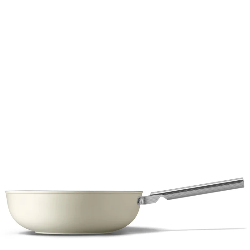 Wok antiaderente Crema 30 cm