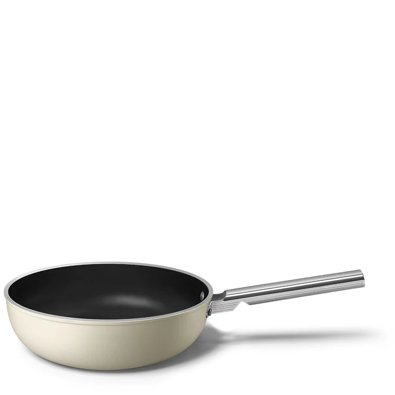 Wok antiaderente Crema 30 cm