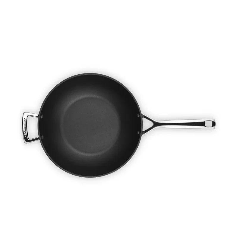 Padella wok in alluminio antiaderente 30 cm