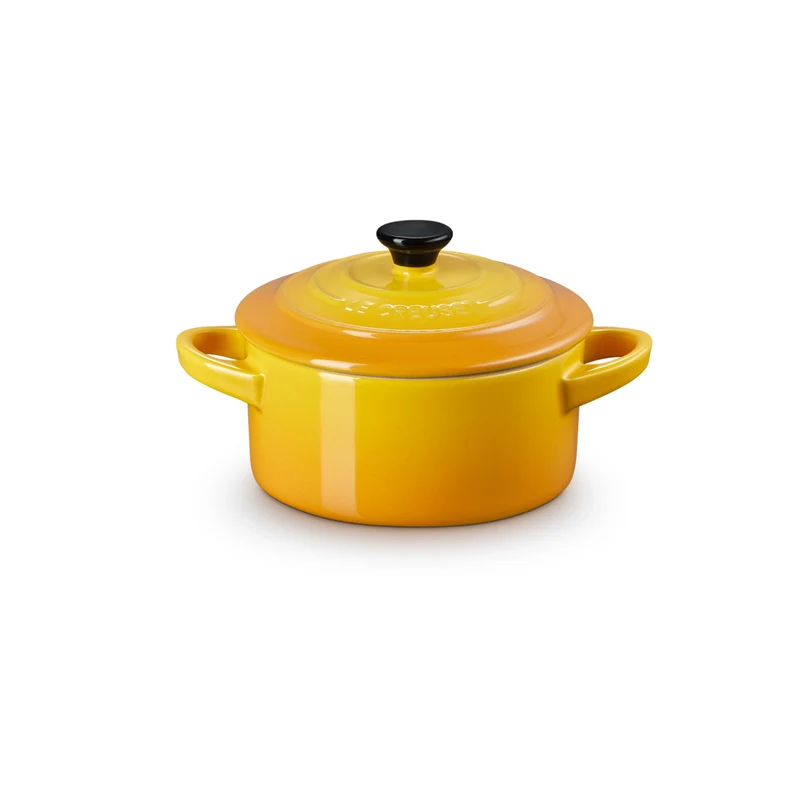 Mini cocotte rotonda 10 in gres vetrificato