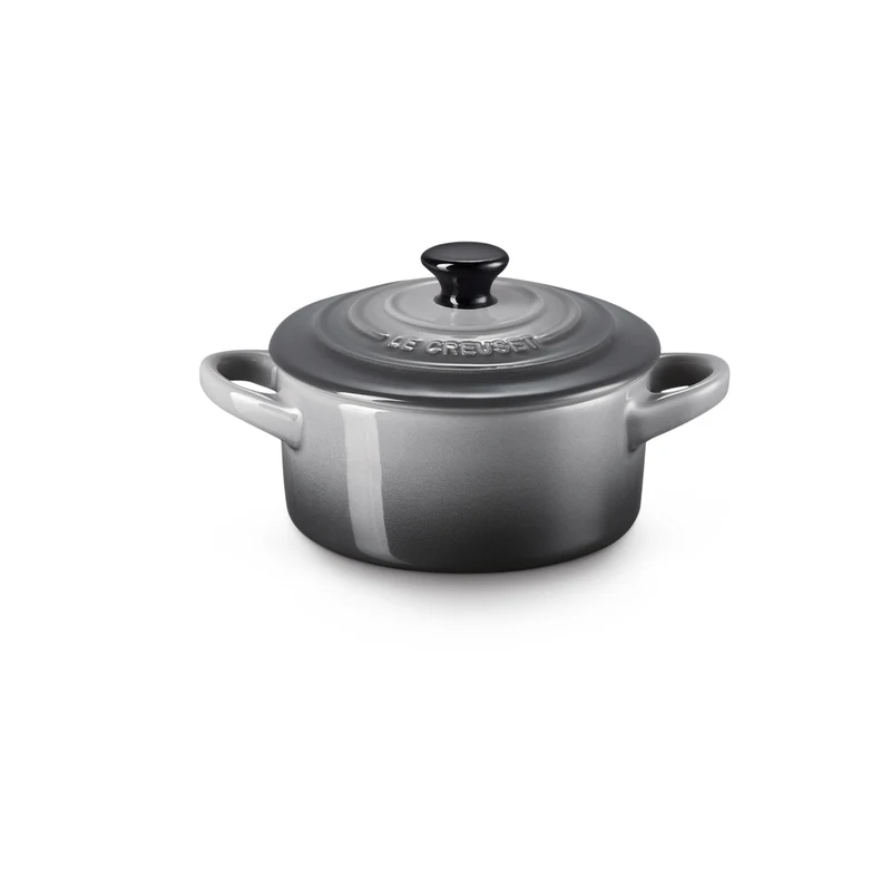 Mini cocotte rotonda 10 in gres vetrificato