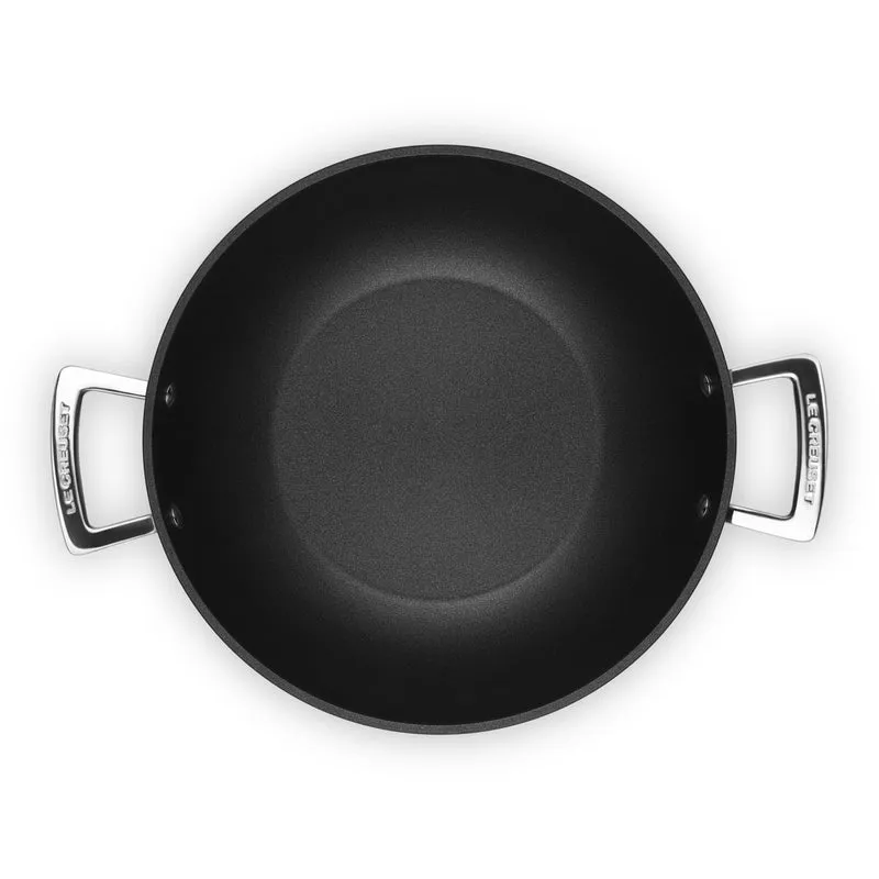Padella Wok Con Manici 28