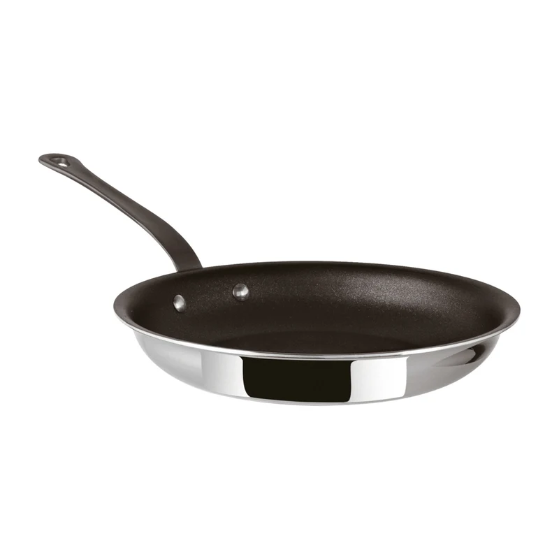 Padella 1 Manico Cm 20 Antiaderente Home Chef Inox