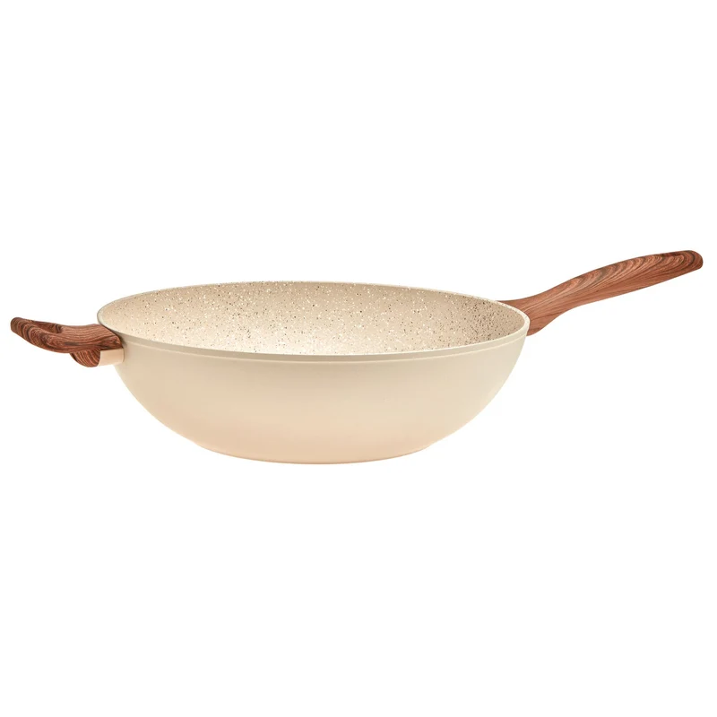 Wok 2 manici Rock N`Rose Rotondo 32