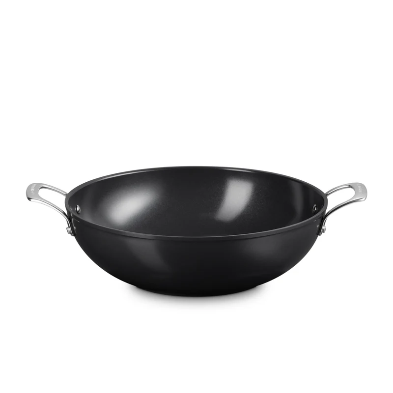 Wok Antiaderente in Ceramica 32 cm - Due manici