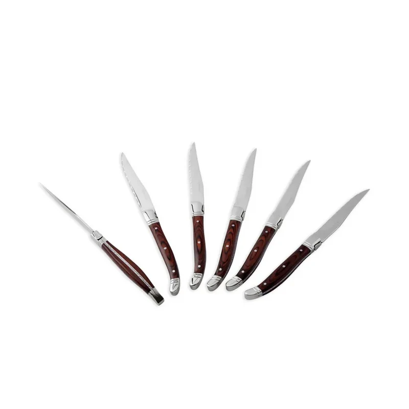 Set 6 coltelli bistecca