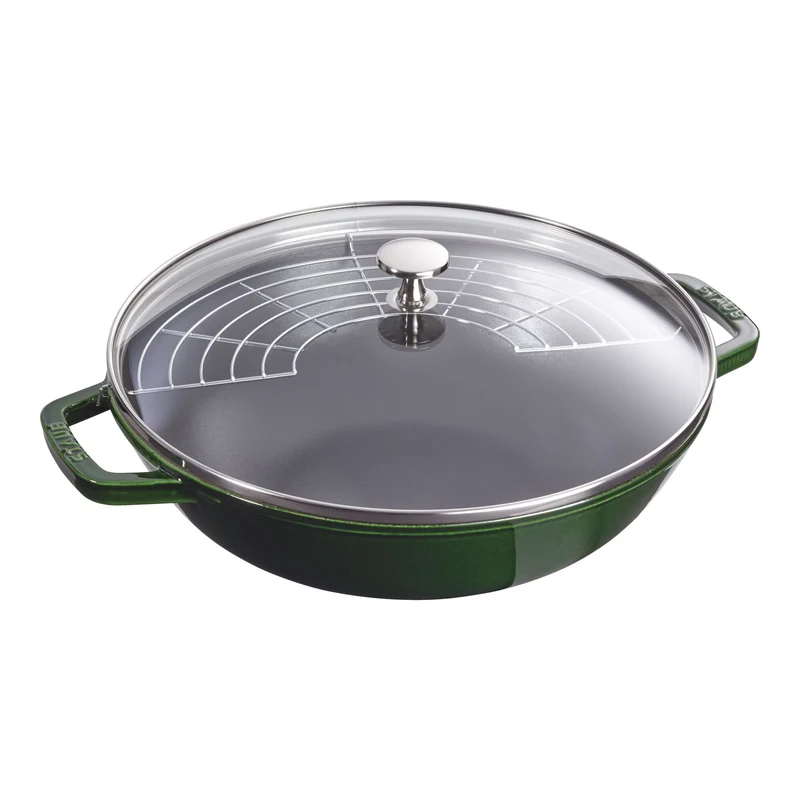 cast iron wok