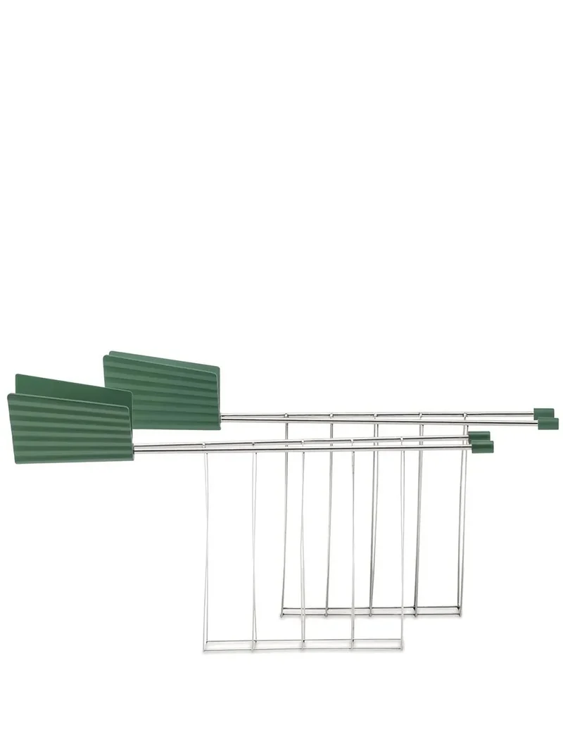 Plisse 2 Pinze Tostapane Verde