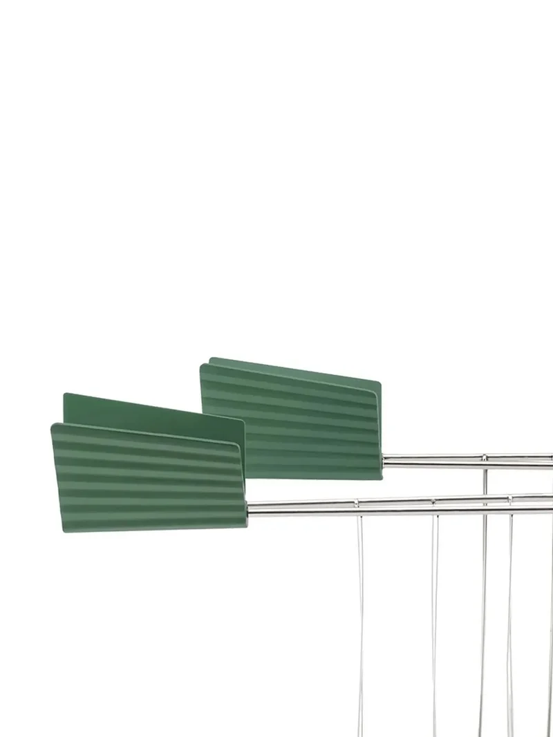 Plisse 2 Pinze Tostapane Verde