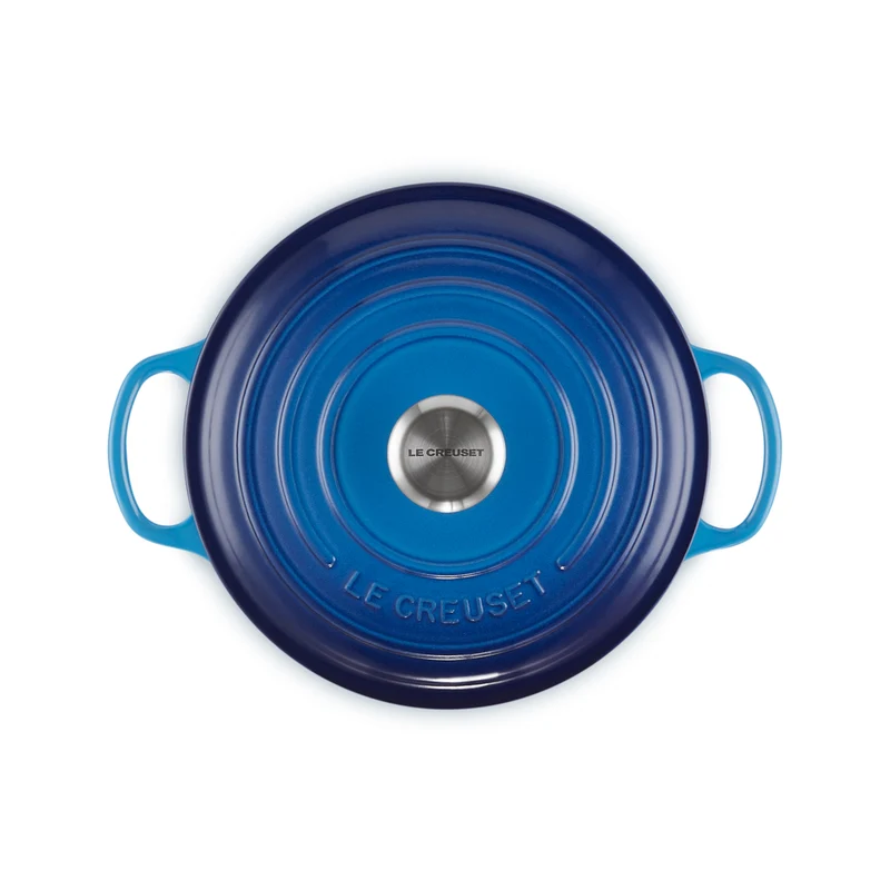 Cocotte Rotondo Evo 24 Azure Blu