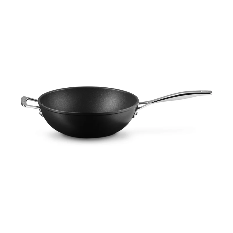 Padella Wok Antiaderente con manico lungo e maniglia 26 cm