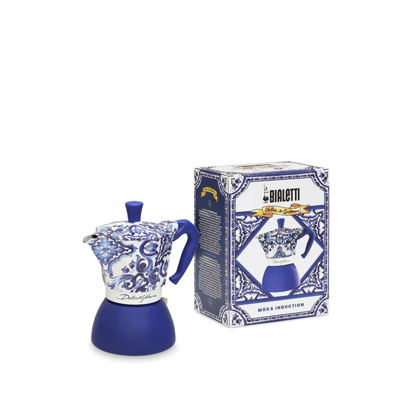 Moka Induction Dolce&Gabbana Blu Mediterraneo 6 Tazze