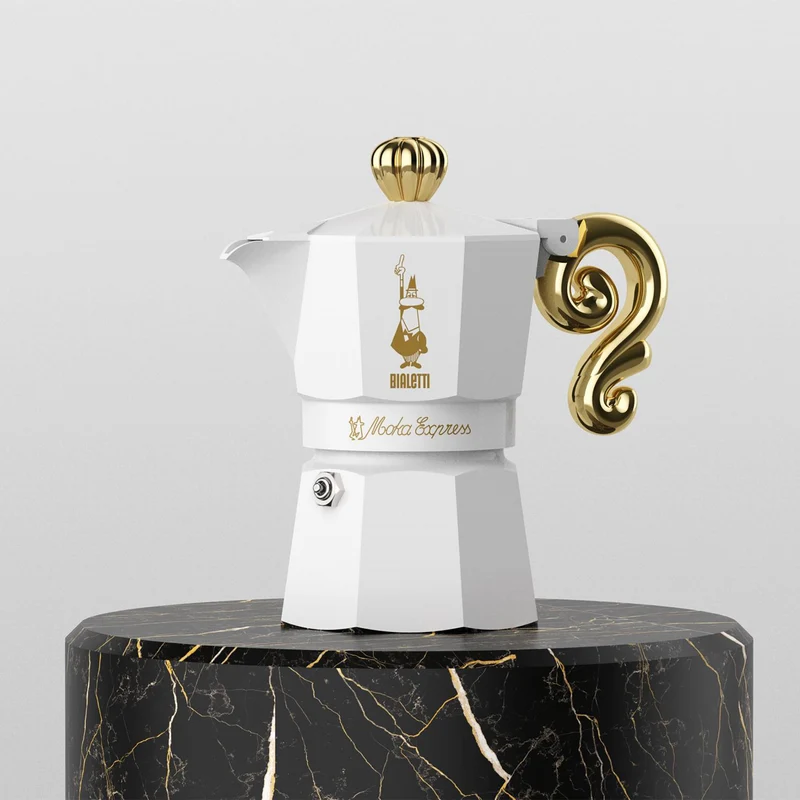 Moka Express 3 Tz Pure Gold
