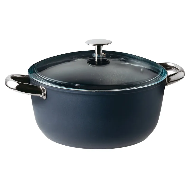 Casseruola Alta 2 Maniglie 24 Cm Midnight Blue