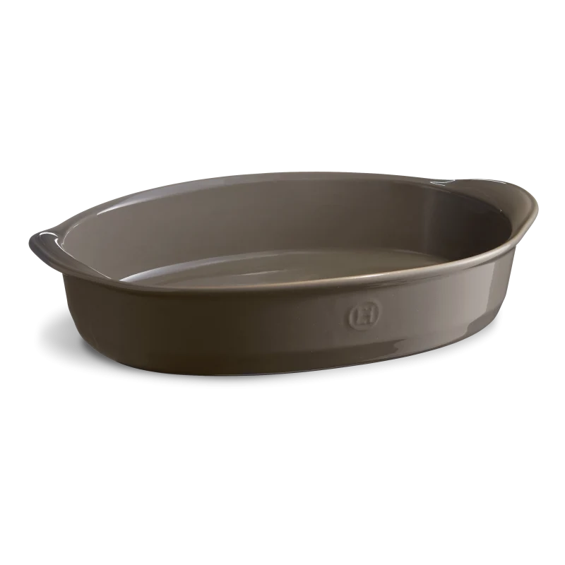 Pirofila Ovale Grigia Da Forno 41 Cm