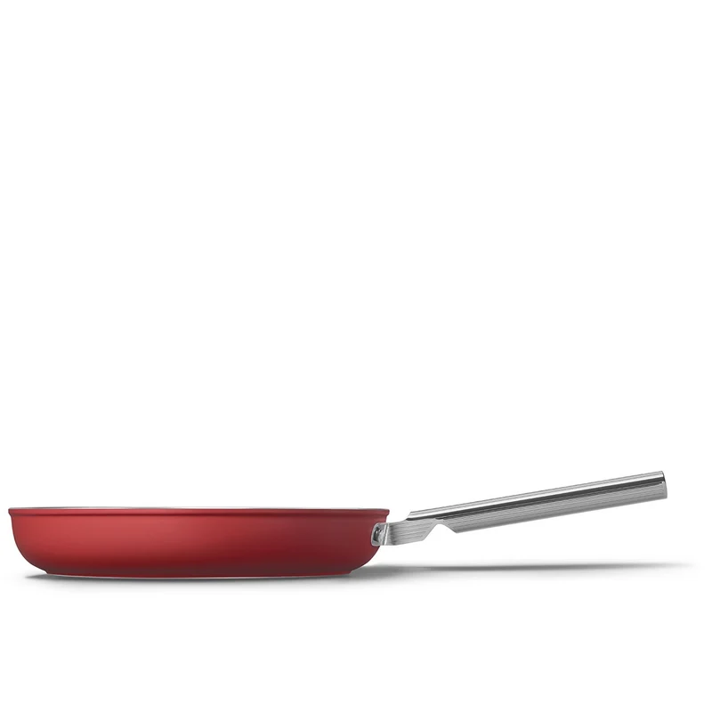 Padella Antiaderente - 30 cm Rosso Stile Anni 50