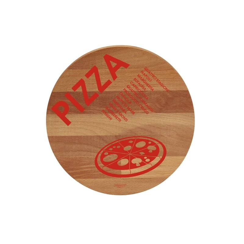 Tagliere Tondo Diam. 30 Cm Pizza Modern / Color
