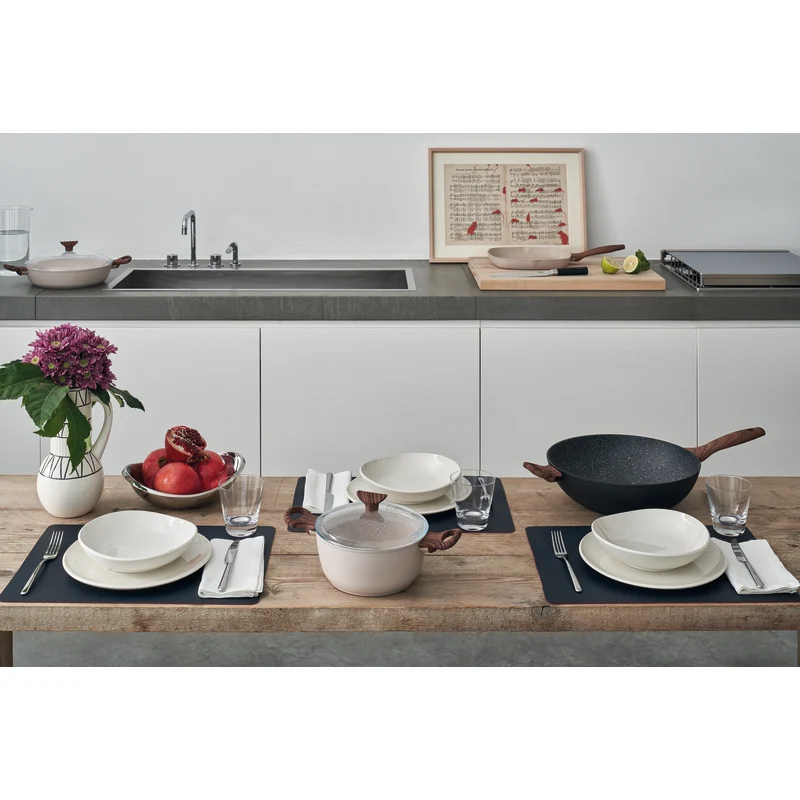 Wok Con Coperchio 32 Cm Rock `N` Rose