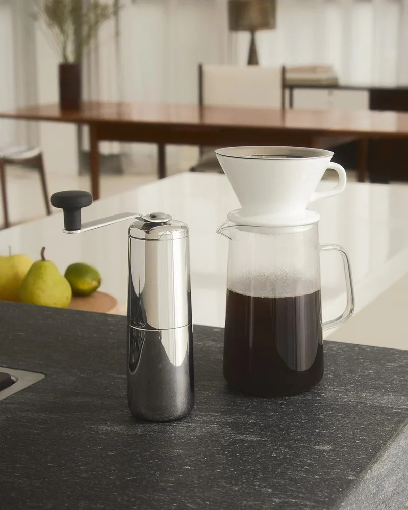 Set con macinacaffè e caraffa Slow Coffee