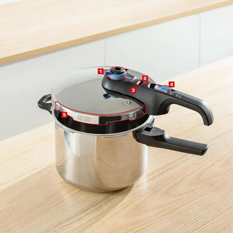 Olla rápida Secure Trendy 6L Tefal