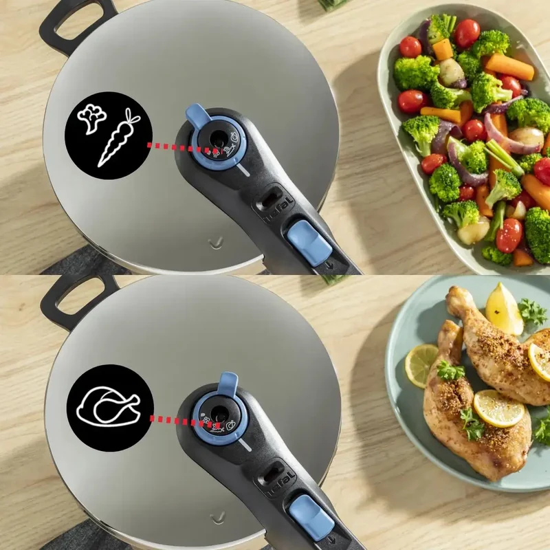 Olla rápida Secure Trendy 6L Tefal