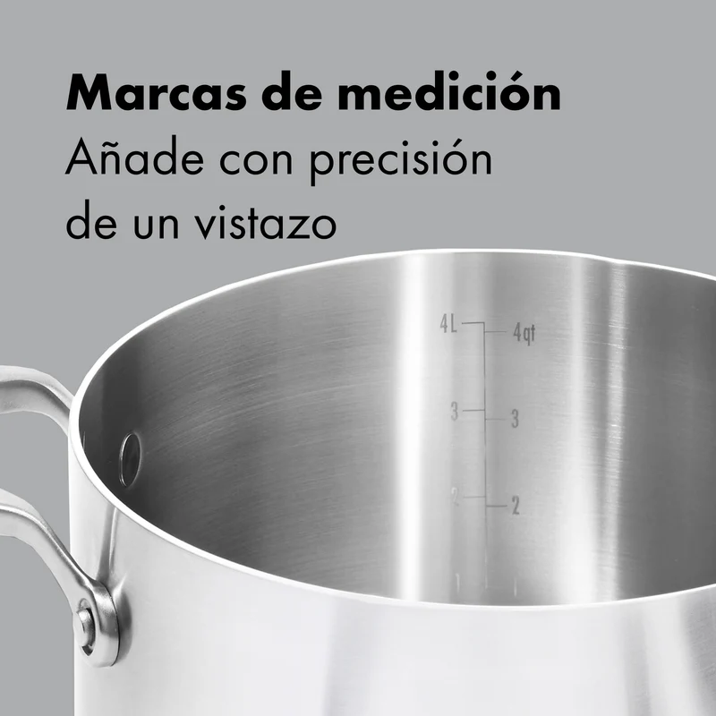 Batería de cocina de acero inoxidable 3PLY Mira OXO